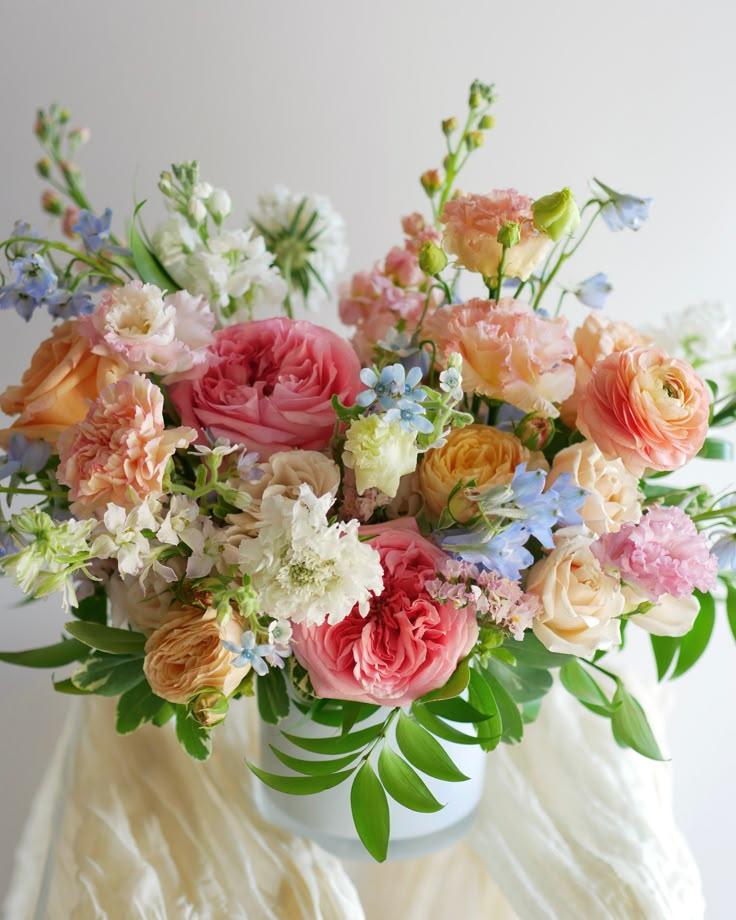 Serenity's Whisper Colorful Bouquet